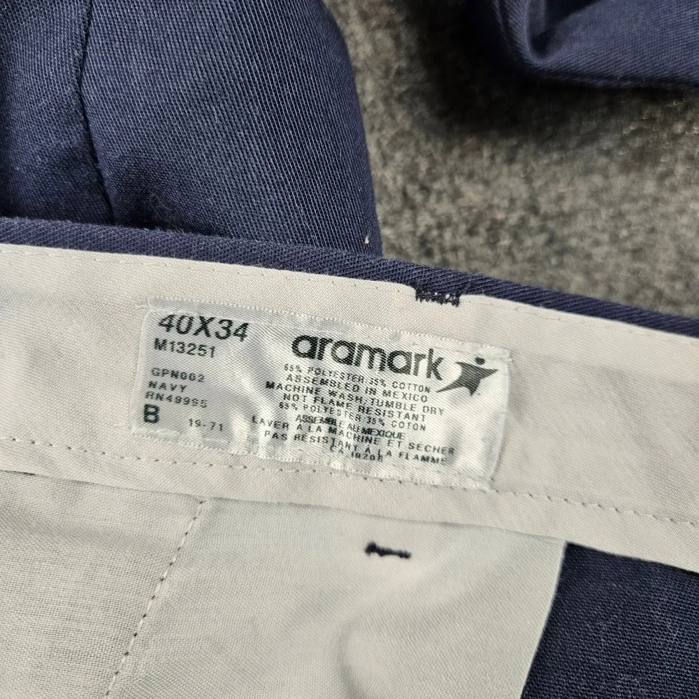 Aramark mens navy